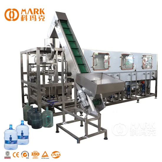 Low-Cost 20L/5 Gallon Mineral Water Processing and Filling Plant