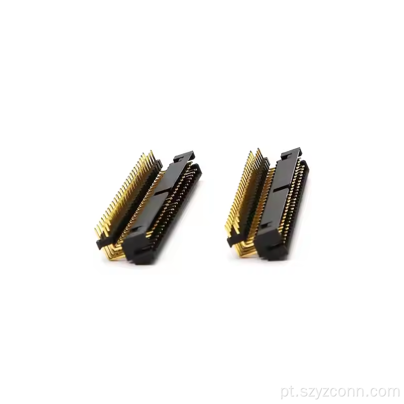 Conector de cabeçalho de caixa de 2,0 mm, ângulo reto 50P