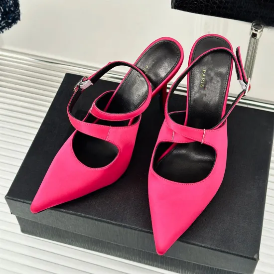 2024 Summer Collection: Large Size 42 Designer High Heel Sandals for Women - Famous Brands and Sexy Footwear