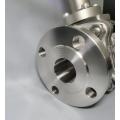 Forged steel stem extension flanged ball valve