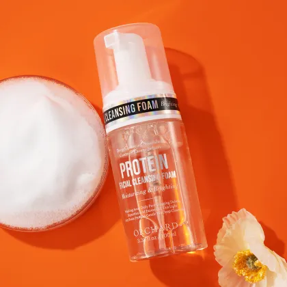 OEM Skincare Rose Facial Cleansing Foam - Effectively Removes Facial Dirt