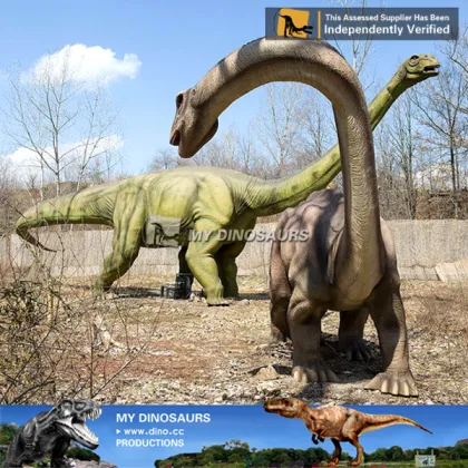 MY Dino-S28 Jurassic world animated dinosaur life size dinosaur statue