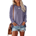 Women Casual Loose Long Sleeve Top