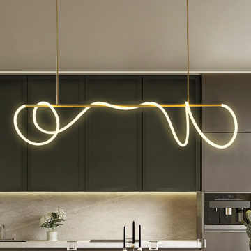 Modern LED Pendant Lamp for Kitchen Island and Dining Room