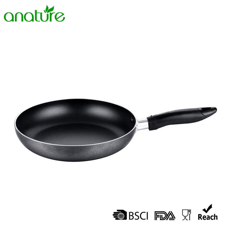 Aluminum Powder Coated Outer Inner Nonstick Fry Pan