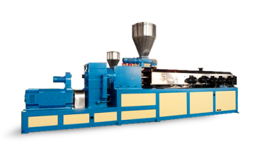 Conical Co-Rotating Twin-Screw Cable Material Granulator