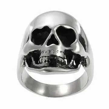 West Coast Jewelry Stainless Steel Cable Inlay Ring