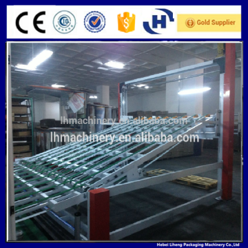 1600mm Corrugated Cardboard Carton Box Making Machine Sheet Stacker / Automatic Paper Piler For Sale