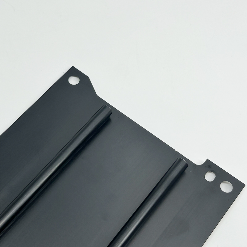 Extruded oxidized aluminum alloy components for automobiles