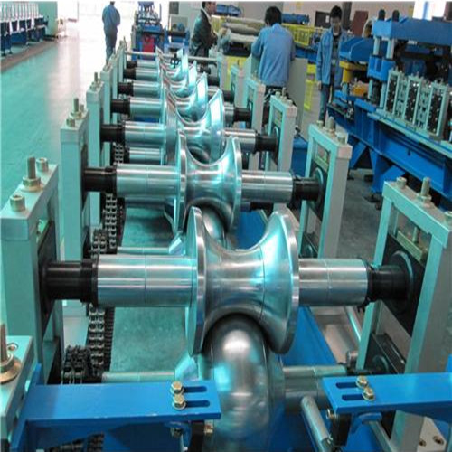 Galvanized steel ridge cap tile roll forming machine