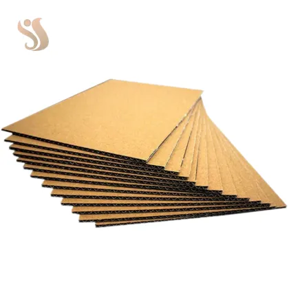 Super hard three-layer corrugated cardboard
