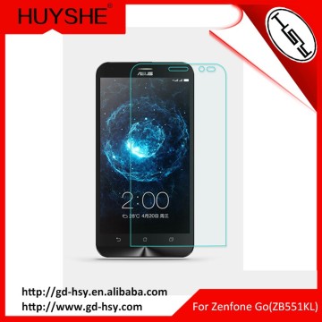 HUYSHE 0.3mm best material Japan Asahi glass Toyo glue tempered glass screen protector for zenfone go 5.5inch ZB551KL