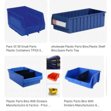 Plastic Shelf Bins Spare Parts Tray