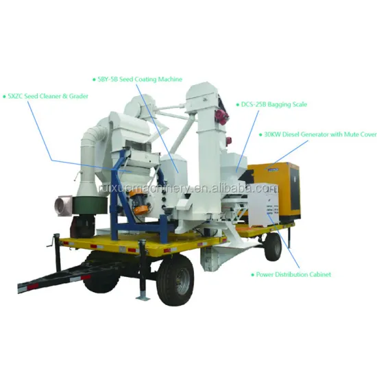 Mobile Seed Processing Line | Seed Cleaning Machine | Seed Processing Plant