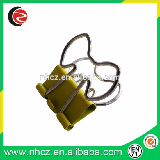 Cute and novelty decorative shaped binder clips