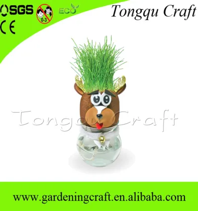 Hot sale santa grass doll