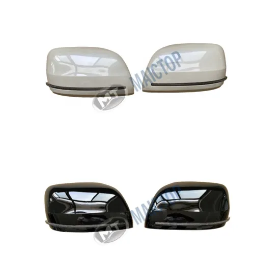 MAICTOP Car Accessories Rear-View Mirror Cover with Light for Land Cruiser FJ200 LC200 2019