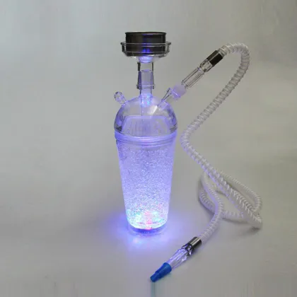 Portable Plastic Cup Hookah Hose Tips Plastic Hookahs