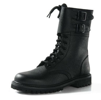 Full Grain Leather Military Tactical Boots