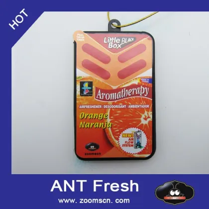 Orange Freshness: Mini Air Freshener for Automotive Car Fragrance