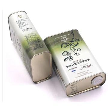 Latas de metal para óleo de semente de camélia prensado a frio