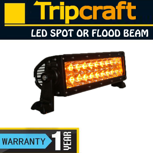 7.5'' Forklift Truck, Jeep, 36W Amber LED Light Bar for 4X4 Vehicles Waterproof