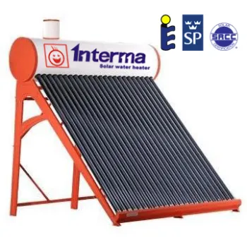 Non-pressurized Solar Water Heater with Assistant Water Tank