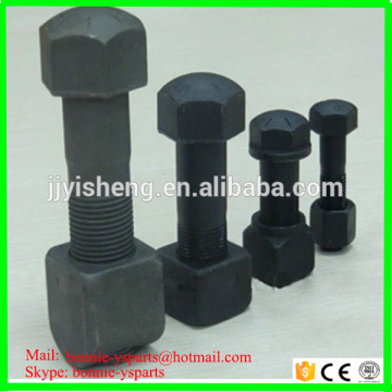 high quality bulldozer track pad bolts nuts M20*1.5*68