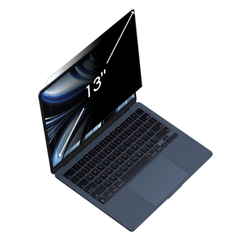 Ultra-Thin Anti-Peeping Clip-On PET Screen Protector for M2 MacBook Air 13 Inch