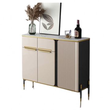 Modern Wooden Living Room Furniture with Extendable 5 Tier Wall-Mounted Shoe Rack