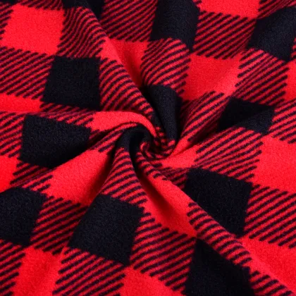 Wholesale Flannel Fabric for Women's Pajamas and Shirts