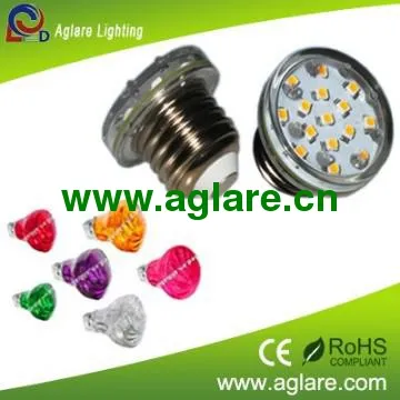 High lumen full colors E27 amusement led lamp AC220V