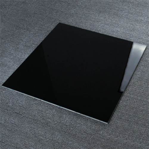 Balck Ceramic Floor Tile Super Pure Black 600*600 Polished Porcelain Tiles Supplier