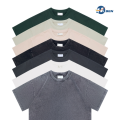 Hochwertige Tropfen Schulter O-Neck Baggy T-Shirts