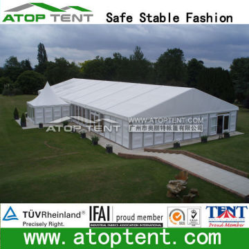 large clear span marquee event tent