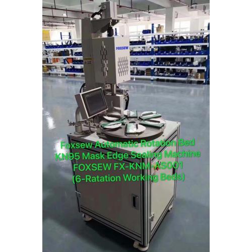Machine automatique de cachetage de soudure de bord de masque de la rotation KN95