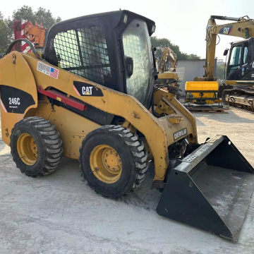 Used CAT 246C Mini Skid Steer Loader for Sale in Japan
