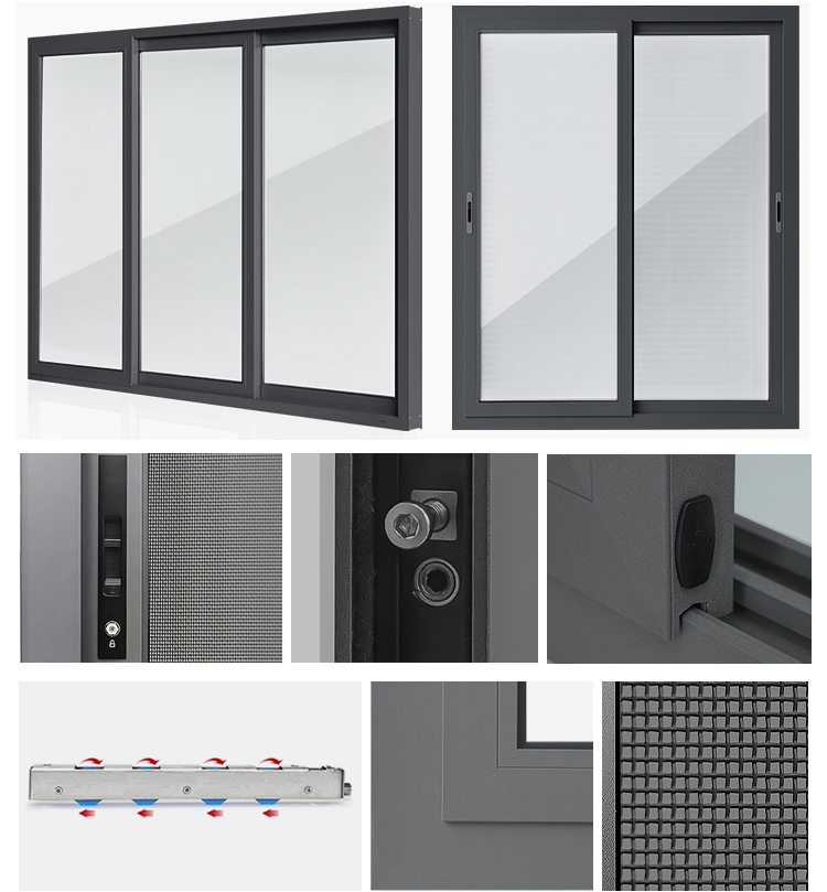 Aluminum Sliding Windows