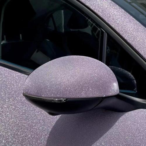 Super Diamond Glitter Light Pink Car Wrap Film