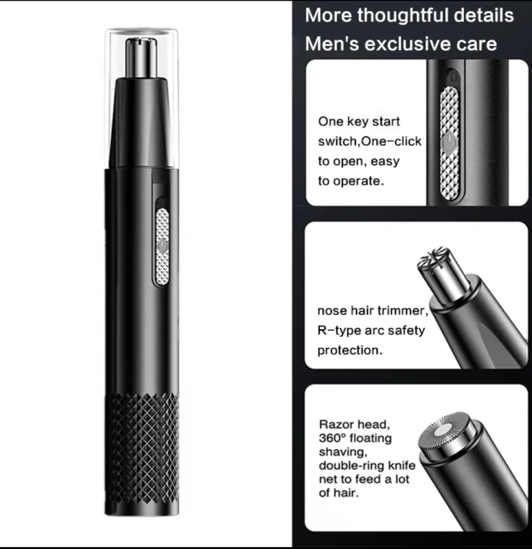 Ultra Precise Dual Edge Nose Trimmer for Daily Use