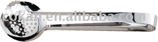 Kitchen helper stailess steel food tong,stainless steel serving tong CK-T031