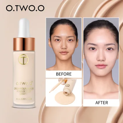 O.TWO.O Long Lasting Full Coverage Whitening Liquid Foundation