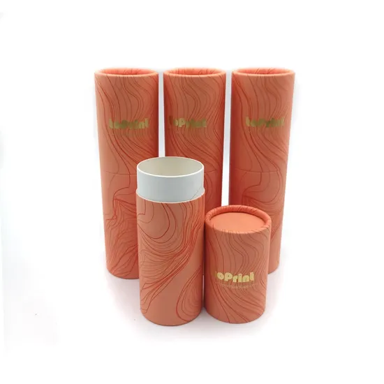 2021 Wholesale Custom CBD Oil Paper Packaging Tube