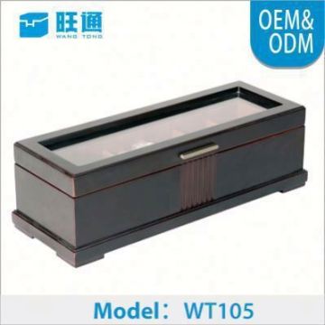 Hot Made-in-China Customized compartments wooden watch box
