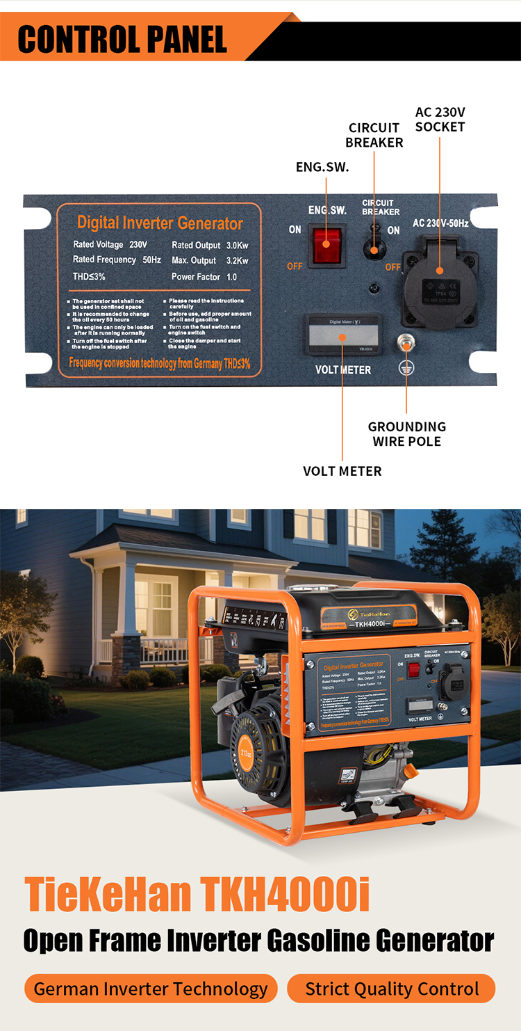 TKH4000i Open-Frame Inverter Generator (19)