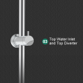 Round Slide Bar Shower Set