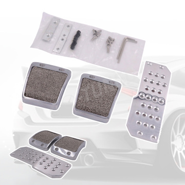 Non-Slip Brake Clutch Accelerator Foot Rest Set