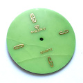 Précious Agate Green Jade Gemstone Dial