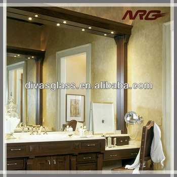 Oak framed bathroom mirrors