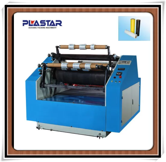 full auto jumbo roll slitting and rewind machine